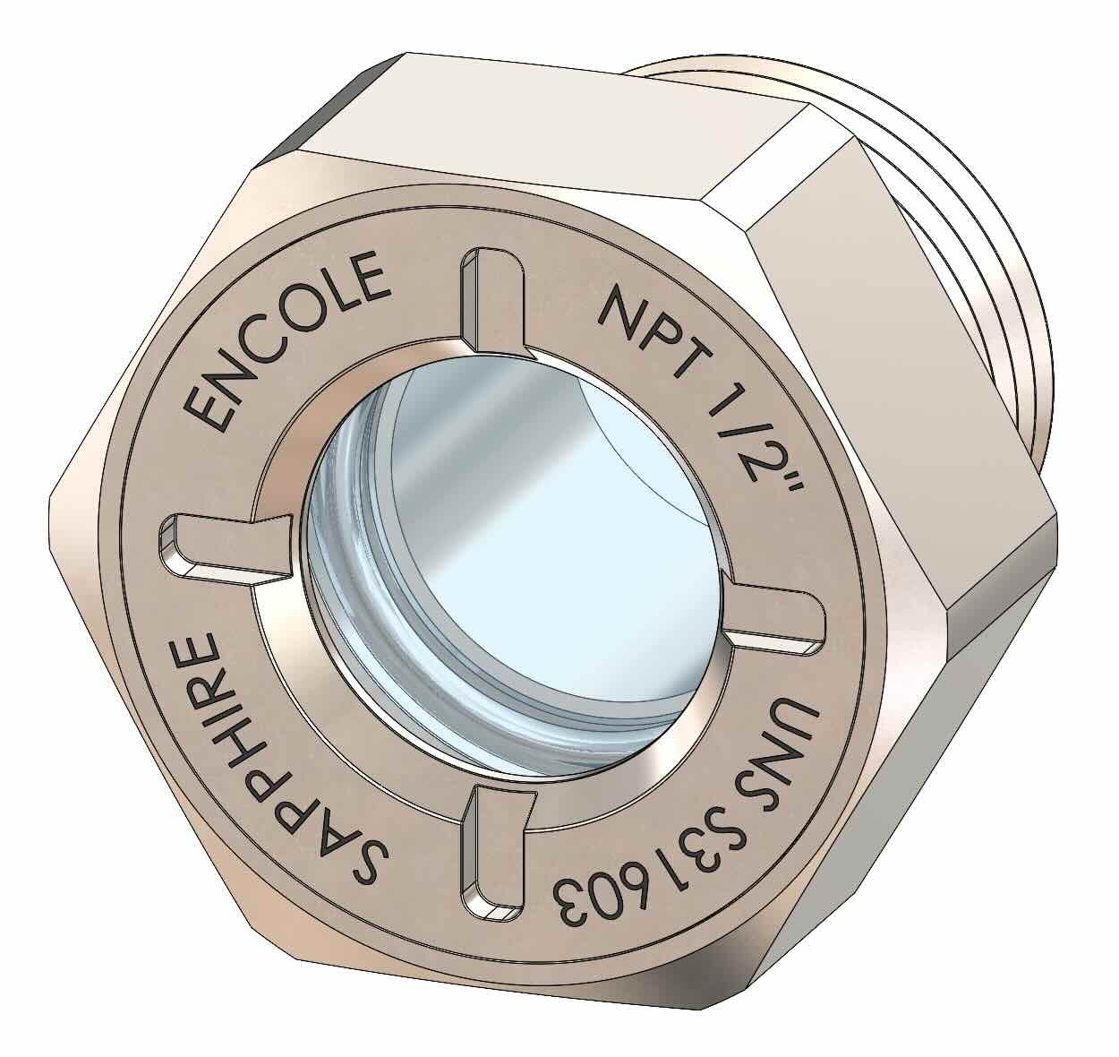 High-Pressure High-Temperature (HPHT) Sight Glass