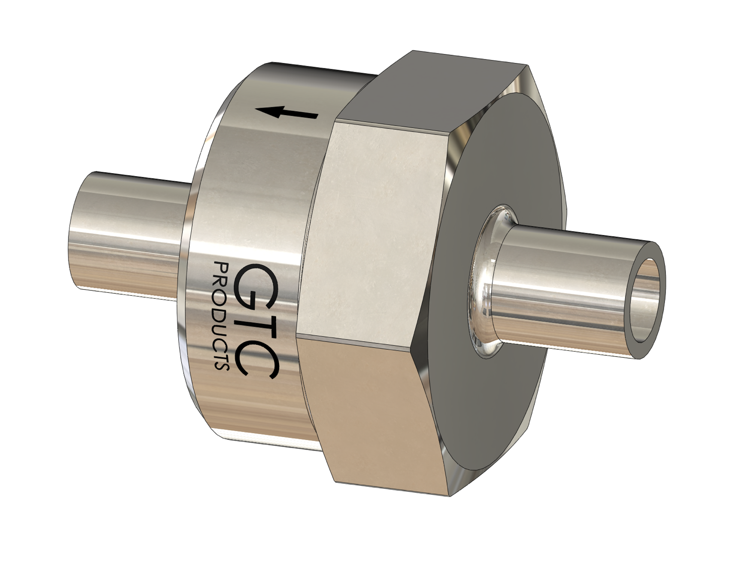 Check Valves for Ultra Clean Applications, Tube Butt Welds, Electropolished 316L VAR SS