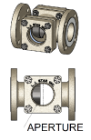 ASME B16.5 Flow Indicators with Drip Tube in 316 Stainless Steel or Carbon Steel Housings.