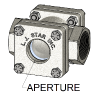 Plain Style NPT Threaded Flow Indicators, Carbon Steel or 316 Stainless Housings