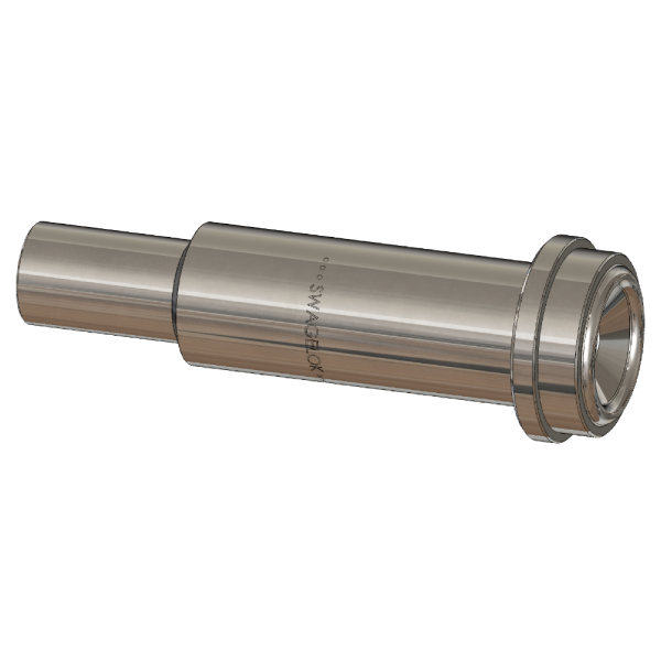 316L VAR VCR Fitting, Short Tube Butt Weld Gland, 1/8 VCR X, 59 OFF