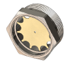 Stainless Steel Gasketed Glass Sights with Reflector, NPT Threads