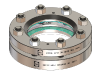 Lumiglas Circular Sightglass Weld-On, Stainless Steel Housings, PTFE gasket, Borosilicate Windows.