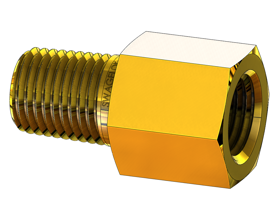 NPT to Female BSPT (Tapered Thread) Pipe Fitting Adapter