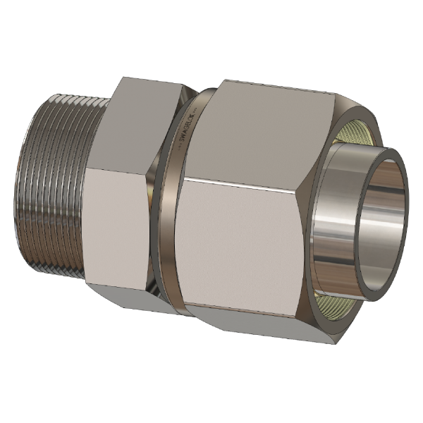 Tube Adapter, NPT Tube Fitting, Metric Size