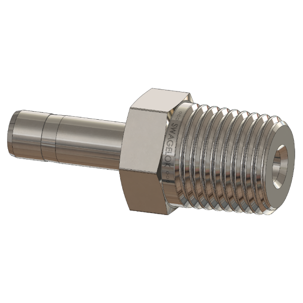 Tube Adapter, ISO/BSPT Tapered Thread Tube Fitting