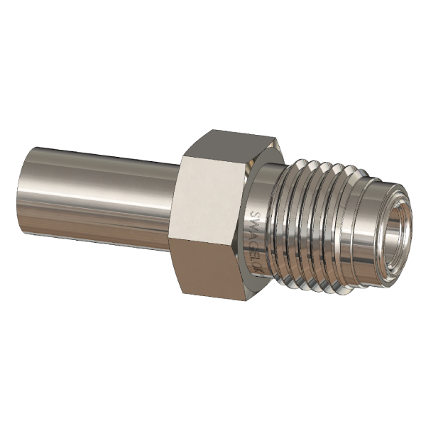 VCR® Body Tube Weld, High-Flow Connections