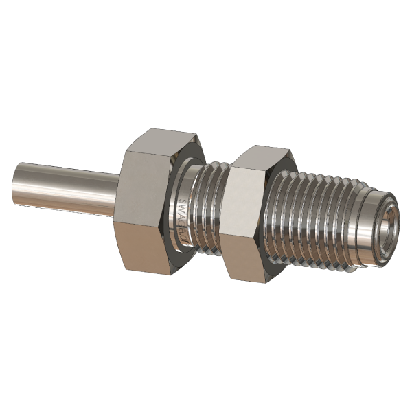 VCR® Tube Butt Weld Bulkhead Connector